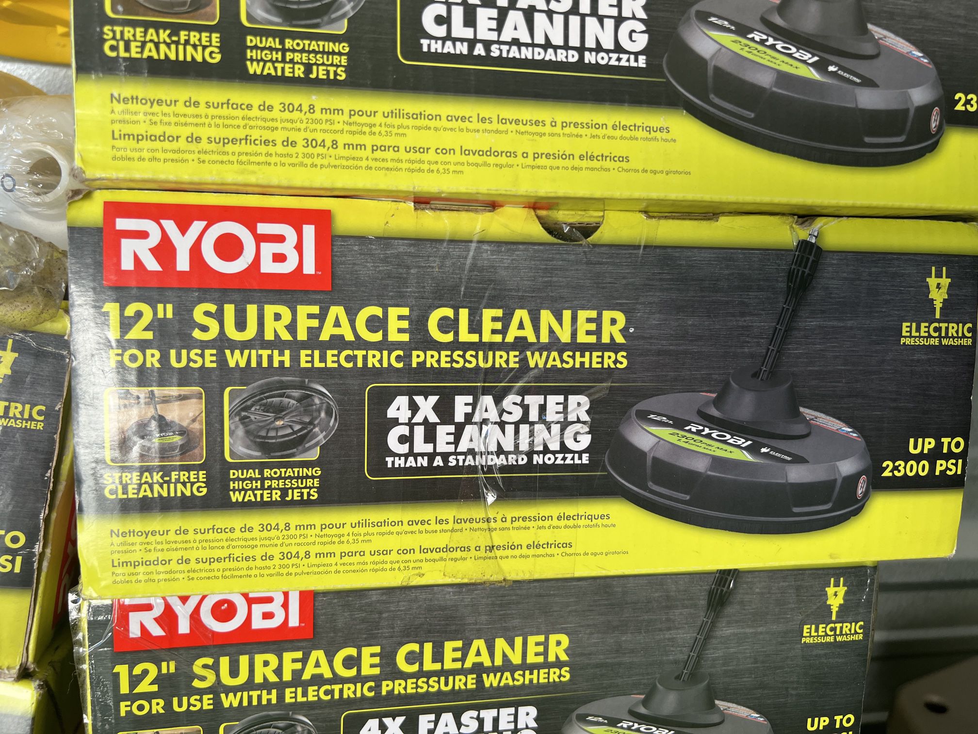 Pre owned 12” Ryobi Surface Cleaners 