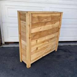 Tall Cedar Planter Boxes