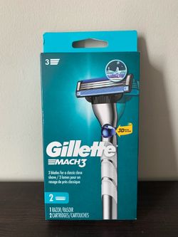 Gillette Mach3 Razor with 2 Cartridges (multiple available)
