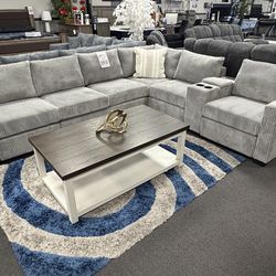 Gray Sofa Sectional 😻 Super Comfy