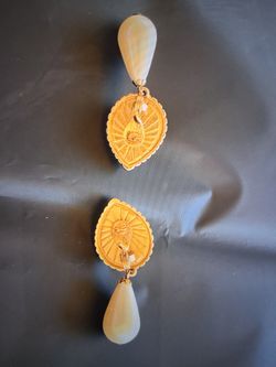 Yves Saint Laurent Vintage Gold Plated Faux