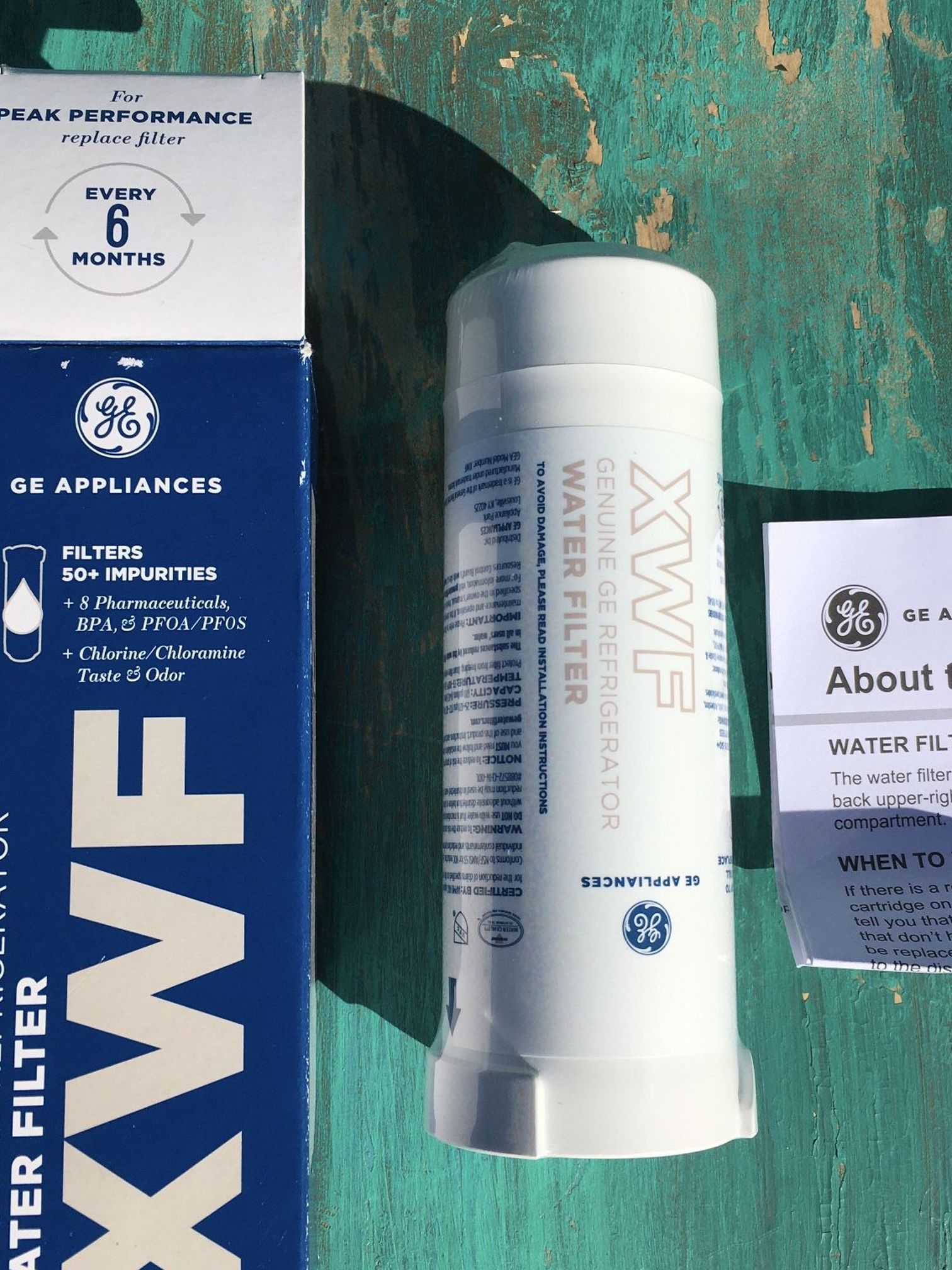 NEW Genuine GE XWF Water filter
