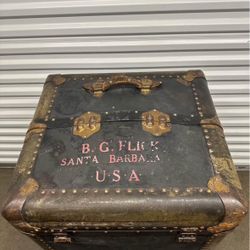 Antique Steamer Trunk