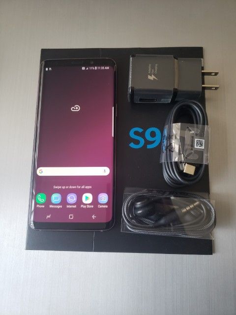 Samsung Galaxy S9, Factory UNLOCKED, Excellent Condition.