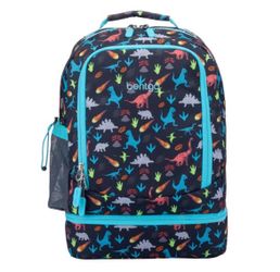 Bentgo 17” Backpack & Insulated Lunch Bag, Dino ~ NEW