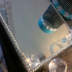 Mirror Tray For Perfume OR Jewelry