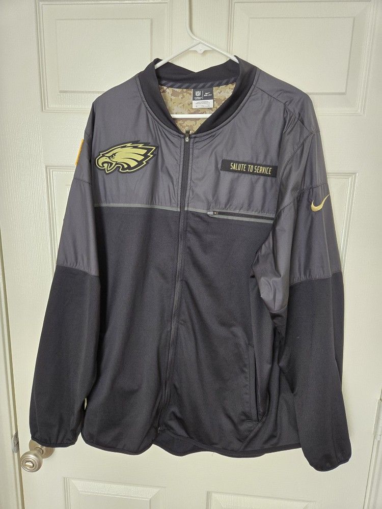 Philadelphia eagles salute the service XL jacket