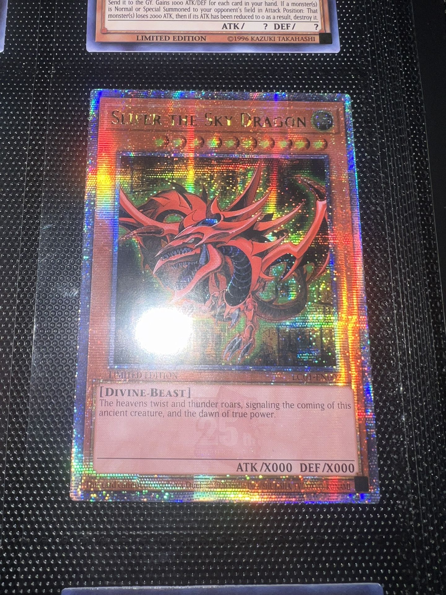 Quarter Century Secret Rare Slifer The Sky Dragon