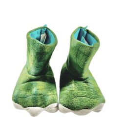 Cute Boys Dino 🦖 Dinosaur Slippers Boots Size 2T-3T