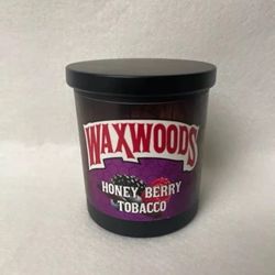 Scented Coconut Soy Candle - Honey Berry - 8oz Candle - Backwoods