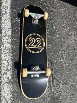8.25” custom build skateboard
