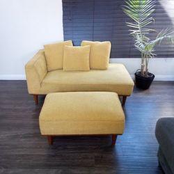 Yellow Sofa Open Box $100
