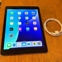 iPad Air With Charger