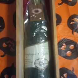 Champagne Bottle Candle By Charleston Soap And Candle Company 12 In