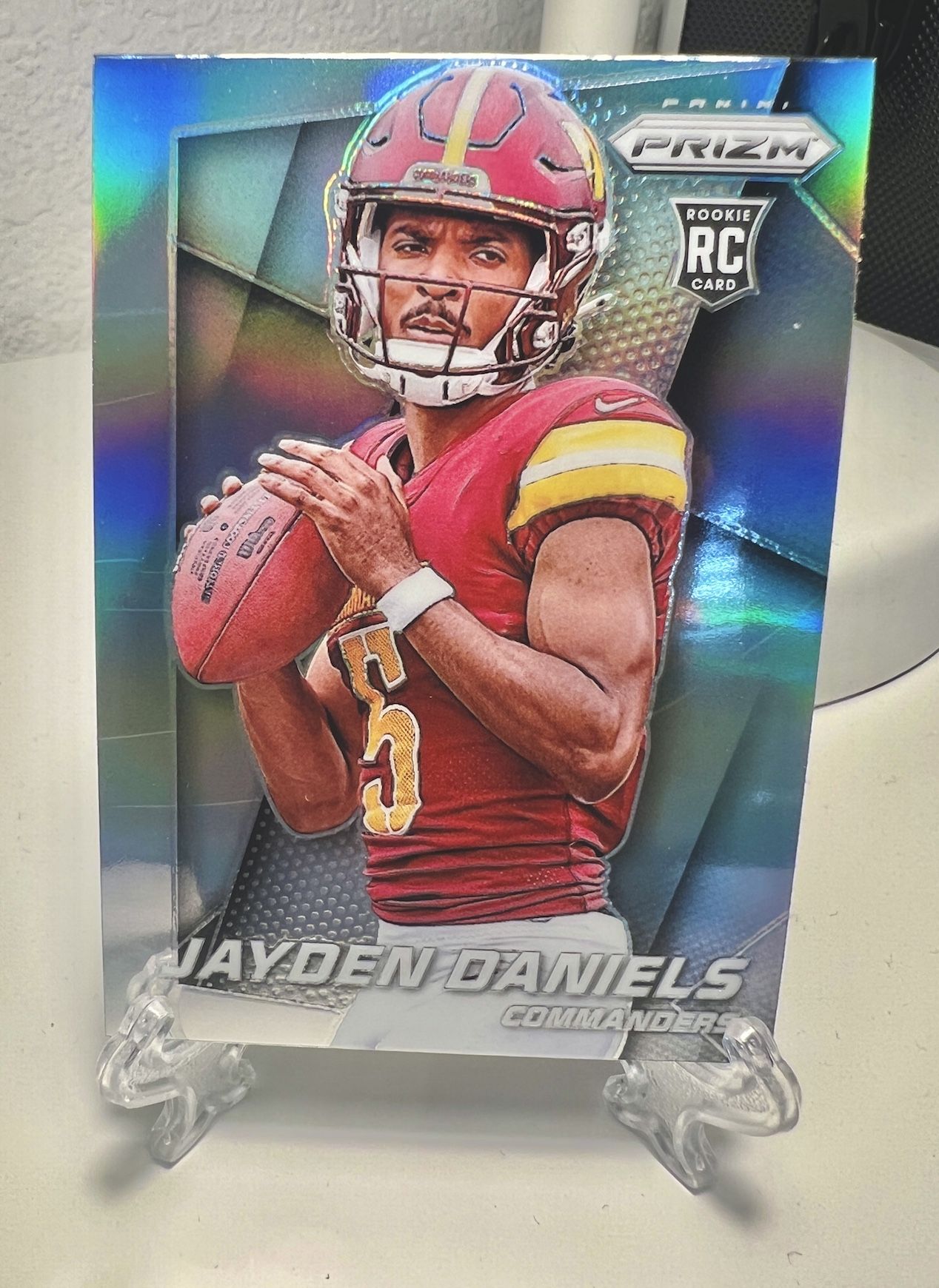 Jayden Daniels 2024 Rookie Silver Prizm Flashback And Other See Prices Below