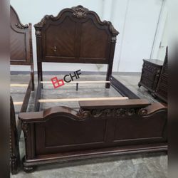 Queen/ California king or king wooden or mirrored  bed frame (Matters sell seperately )