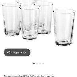 IKEA- Glasses  3 Sets Of 6