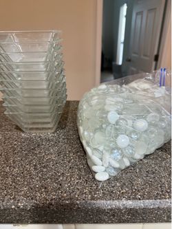 Mainstays 12-Piece Square Clear Glass Dinnerware bowls