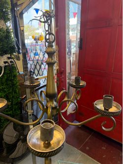 Brass Chandelier