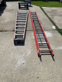 10’ step and 24 ‘ extension ladder