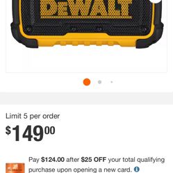 20V MAX Cordless Bluetooth Speaker (Tool Only)