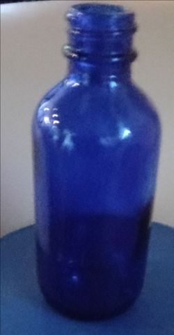 Blue Glass Bottles