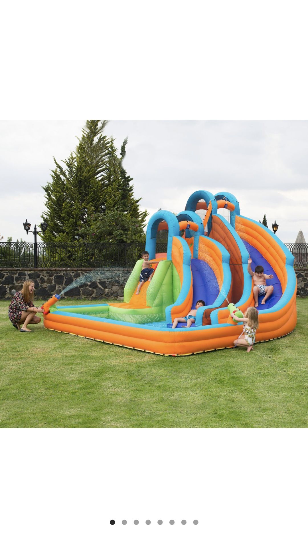 Outdoor Inflatable Splash Pool Kahuna Twin Peaks Inflatable