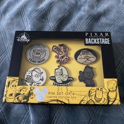 Disney D23 Limited Edition 300 Pin Pixar Set