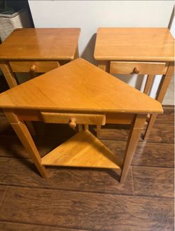 Small Wood End/Side Tables or Nightstands