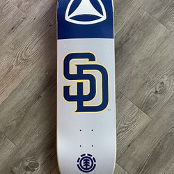 Element  X MLB San Diego Padres Skateboard Deck 