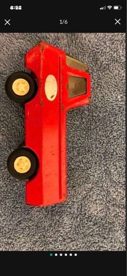 Vintage Mini Tonka Red Pickup Truck