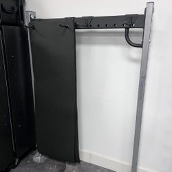 Steel gym mat holder 