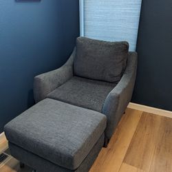 Chair & Ottoman