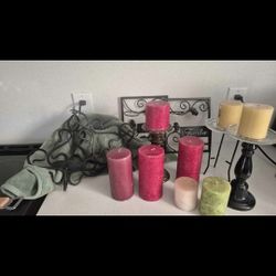 Candles And Candle  Holders 