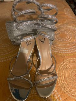 Hermosisima Cartera Con Sus Respectivos Zapatos Muy Elegates