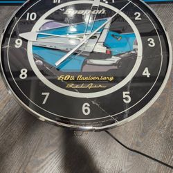 Snap-On Tool Clock And Snap-On Tool Sign