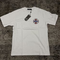 White Chrome Hearts Tee