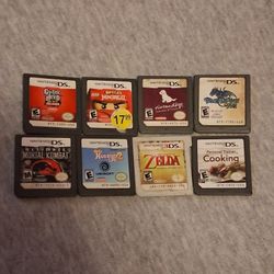 Nintendo DS Games Asking For All 80$