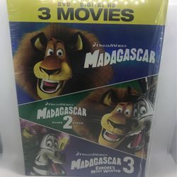 Madagascar Trilogy DVD 