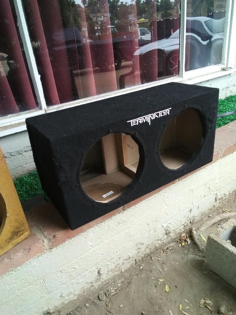 2 12" Ported Mmx Terminator Sub Box(40$obo