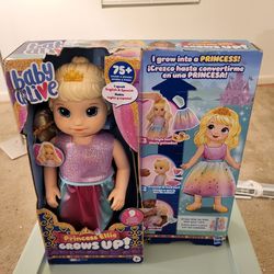 Baby Alive Princess Ellie Grows Up (white doll