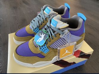 Jordan 4 x Union desert moss size 6.5 Brand New never worn $240
