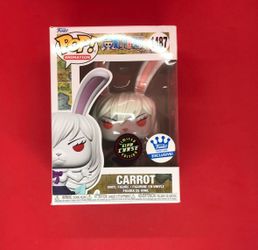 Funko Pop! One Piece Carrot #1487 Glow Chase - Funko Shop Exclusive - Fast Ship