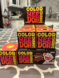 Schylling Color Change Nee Doh Stress Balls – Lot of 6