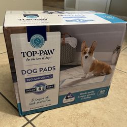 Top Paw Dog Pads - Regular Size - 50 Count - Unopened