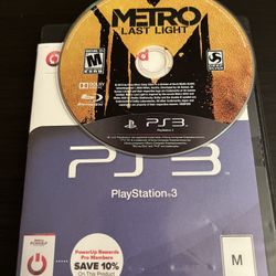 Metro Last Light PS3