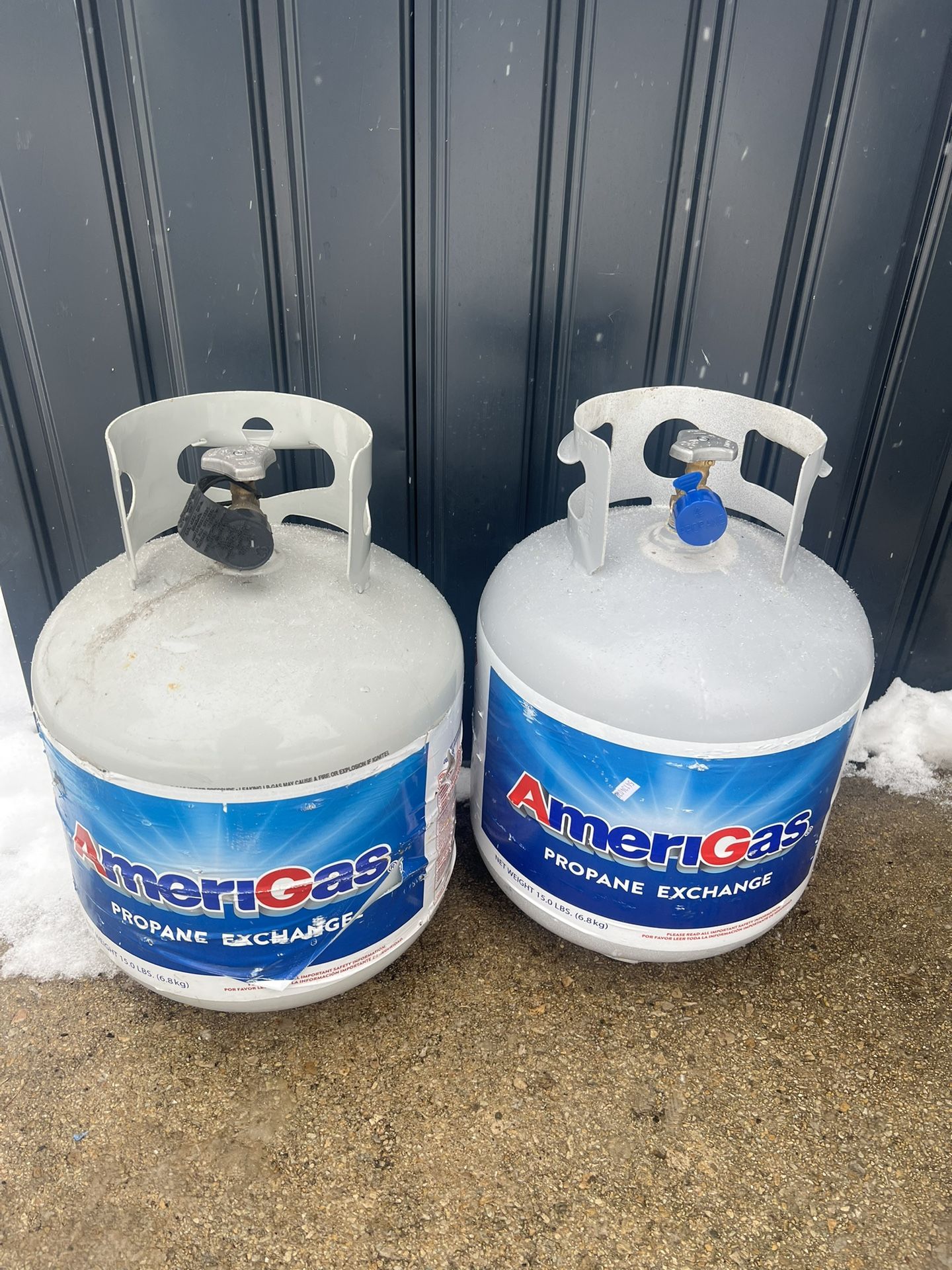2 Full Propane Gas Tanks by AmeriGas, Lowest Price Anywhere