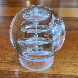 2.5" Controlled Bubble Glass Orb / Marble