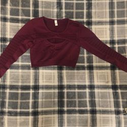 Long Sleeve Crop Top