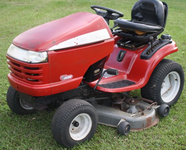 Craftsman FS5500 riding mower, 24 HP - 48